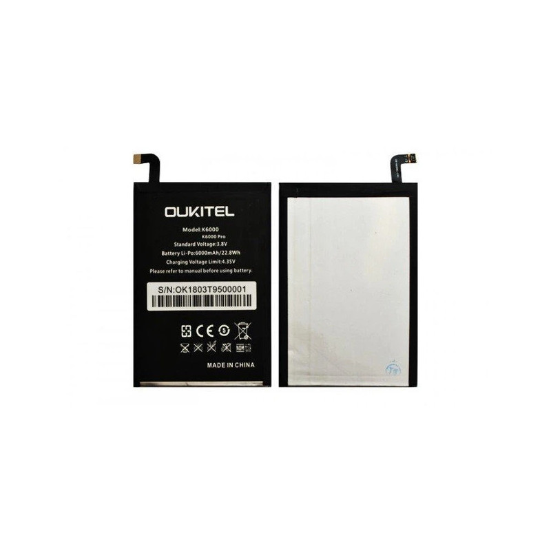 Батарея Oukitel k6000 pro Doogee T6 T6 Pro Homtom HT6