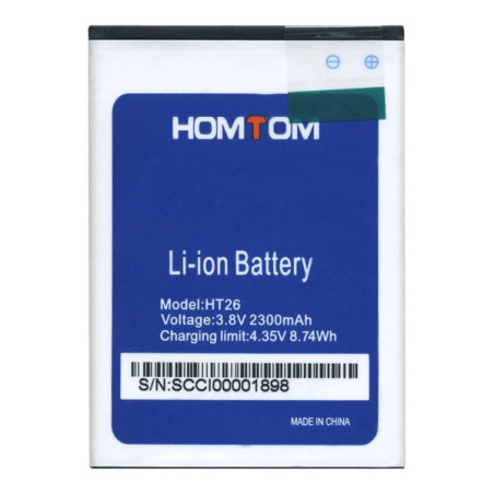 Батарея Homtom HT16 Ergo A503 Optima 3.8B 3000mah