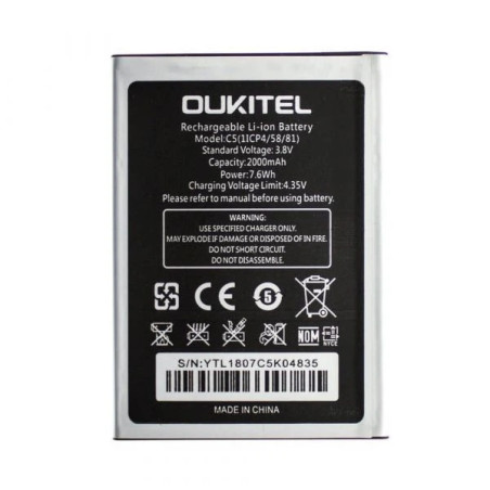 Батарея Oukitel C5 C5 Pro 200mah 3.8B