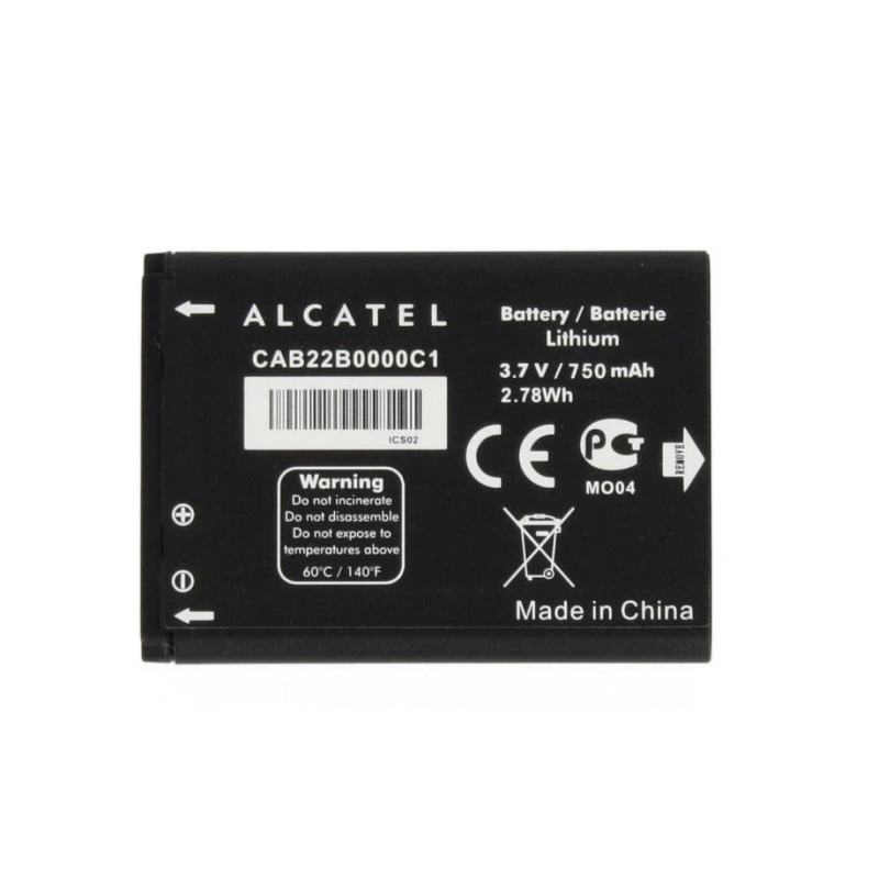 Батарея Alcatel CAB040000C1 OneTouch 203 650mah 3.7B