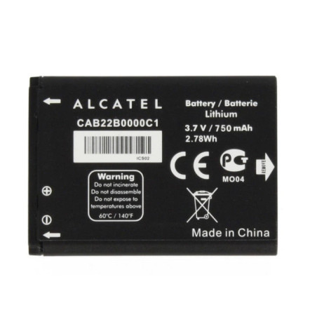 Батарея Alcatel CAB040000C1 OneTouch 203 650mah 3.7B