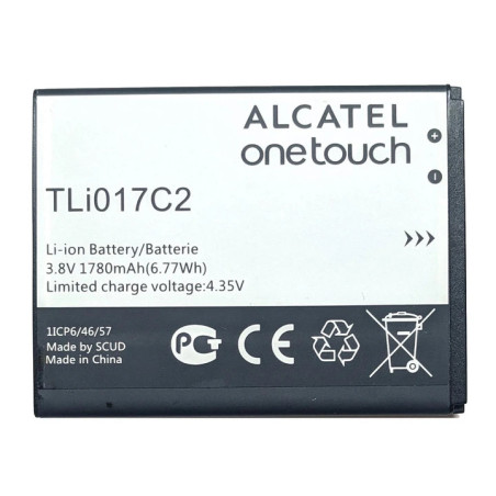 Батарея Alcatel TLi017C1 one touch OT-5027B Dawn OT-4060O Streak OT-4060A ideal 1780mah 3.7B