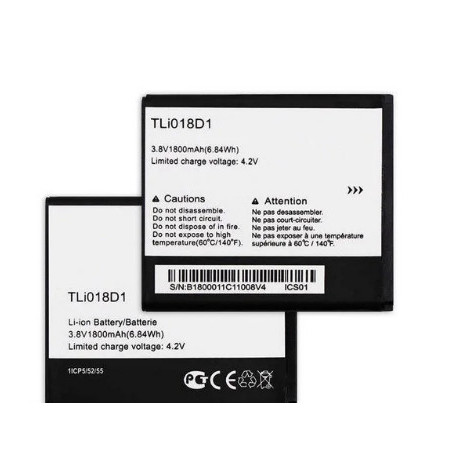 Батарея Alcatel TLi025H1 TLi025A1 5012 Pixi 4 5.5 3G OneTouch Pop 4 2500mah 3.8B
