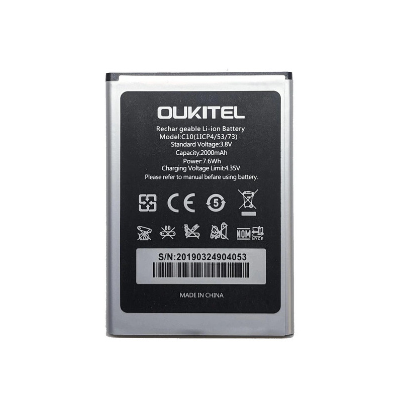 Батарея Oukitel c10 2000mah 3.8B
