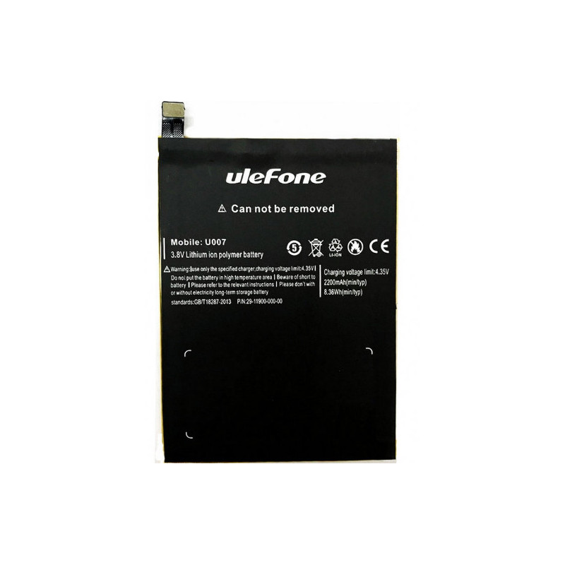 Батарея Ulefone U007 Assistant as-5432 Agio 3.8B 2200mah