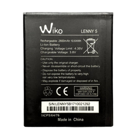 Батарея Wiko Lenny Lenny 2 Lenny 3 3702 2600 5030 2000mah 3.7B