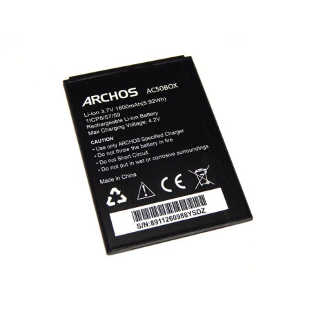 Батарея Archos AC50BOX 50b G-Smart Arty A3 Oxygen 1600mah 3.7B