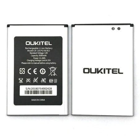 Батарея S-tell M655 Oukitel c8 3000mah 3.8B
