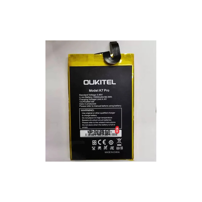 Батарея Oukitel k7 10000mah 3.8B Батарея Oukitel k7 10000mah 3.8B