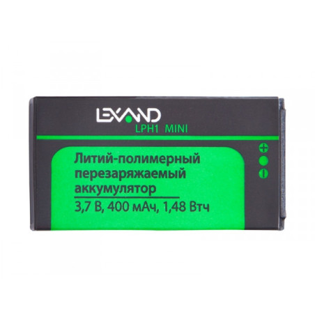 Батарея Lexand LPH1 Mini 400mah 3.7B