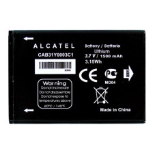 Батарея Alcatel CAB31L0004C1 CAB31L0000C1 CAB31Y0004C1 CAB31L0001C1 1000mah 3.7B