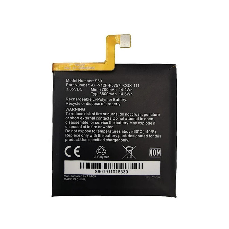 Батарея Caterpillar CAT S60 APP-12F-F5757I-CGX-111 Servise Original 3800mah 3.85B Батарея Caterpillar CAT S60 APP-12F-F5757I-CGX-111 Servise Original 3800mah 3.85B