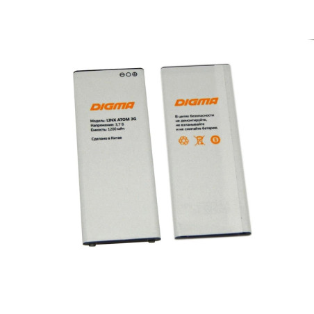 Батарея Digma Linx Atom 3G 1200mah 3.7B