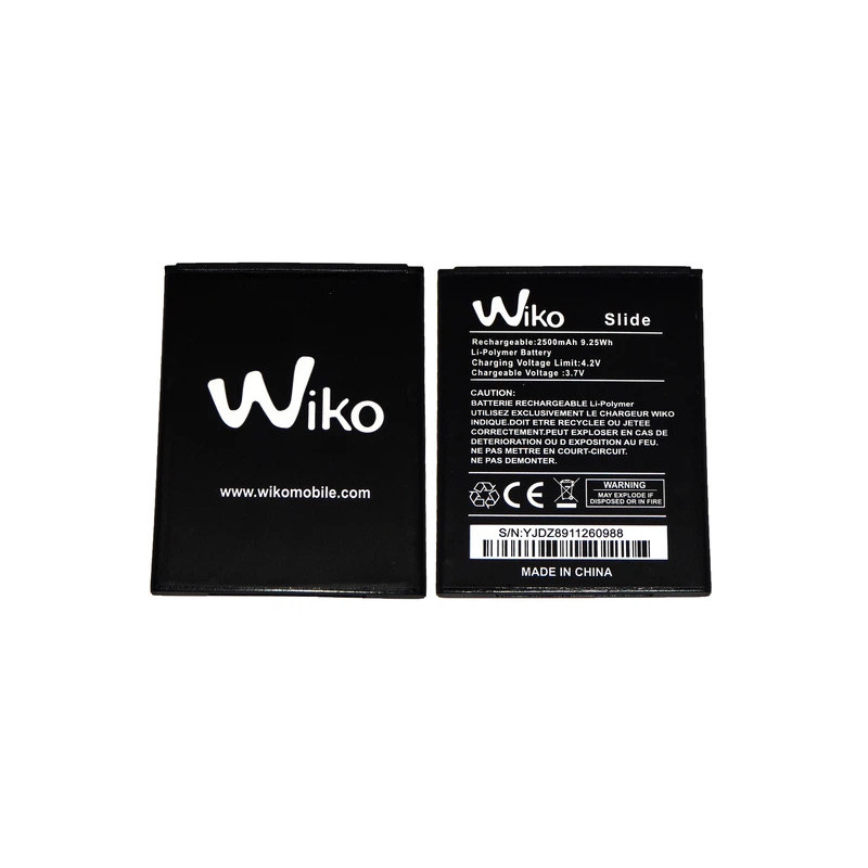 Батарея Wiko Slide 2500mah 3.7B