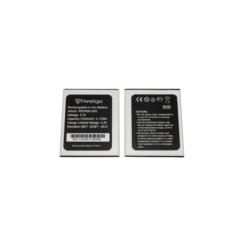 Батарея Prestigio psp3458 3459 3468 Wize O3 OX3 OK3 1550mah 3.7B