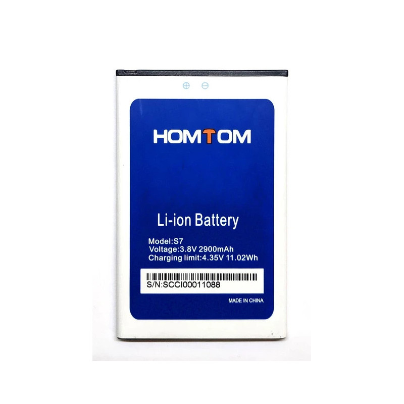 Батарея Homtom S7 2900mah 3.8B