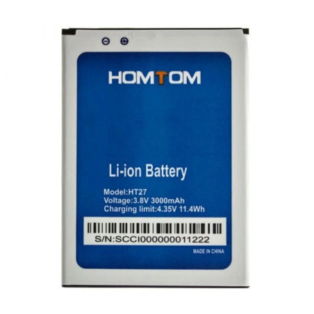 Батарея Homtom HT27 HT27 Pro Ergo a555 3000mah 3.8B