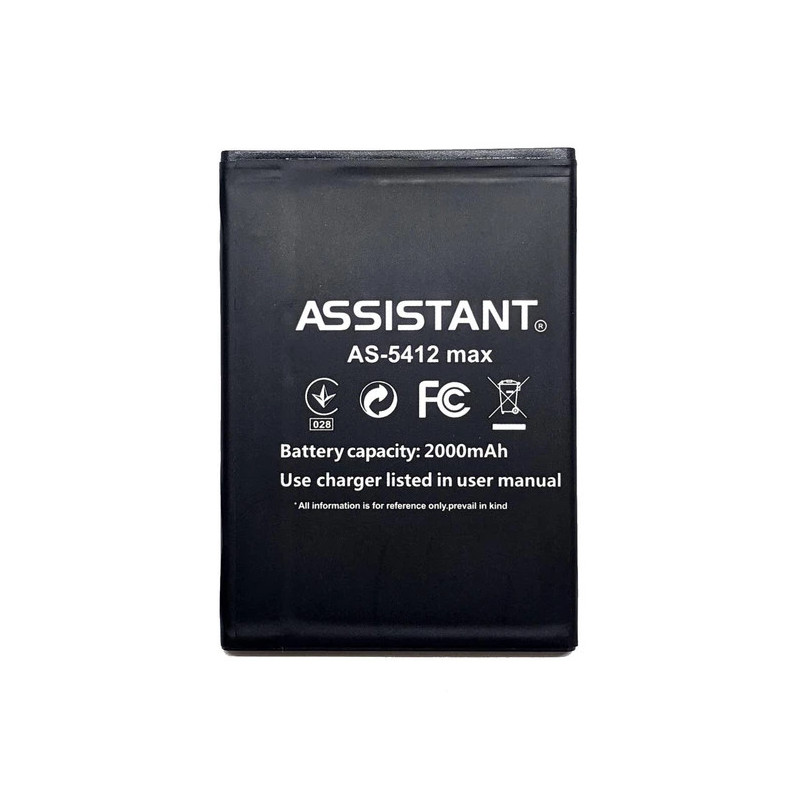 Батарея Assistant AS-5412 AS-5412 MAX 2000mah 3.7B