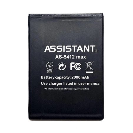 Батарея Assistant AS-5412 AS-5412 MAX 2000mah 3.7B
