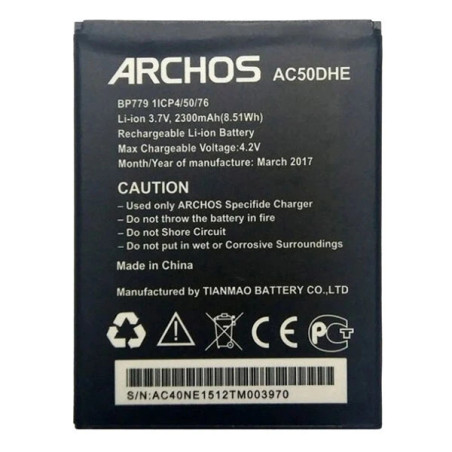 Батарея Archos Ac1500a 40b 40c 40d Titanium 1500mah 3.7B