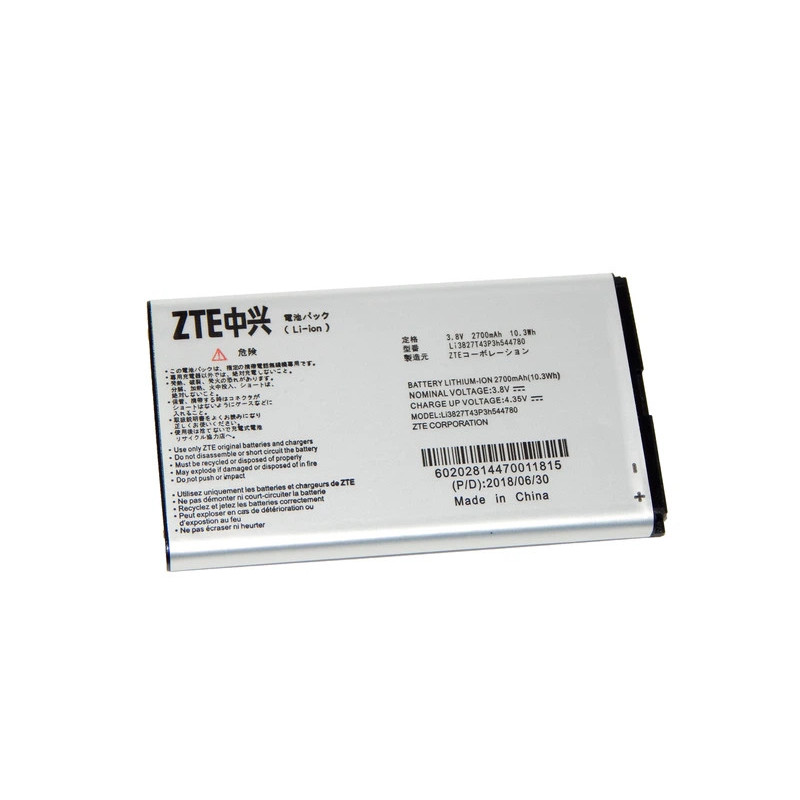Батарея ZTE Pocket WiFi MF975 MF975S 303ZT LI3827T43P3H544780 2700mah 3.8B