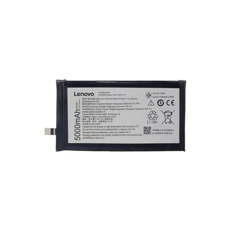 Батарея Lenovo Vibe P1 BL244 P1c58 P1c72 5000mah 3.8B Батарея Lenovo Vibe P1 BL244 P1c58 P1c72 5000mah 3.8B