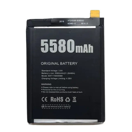 Батарея Doogee S60 S60 Lite BAT17S605580 5580mah 3.8B