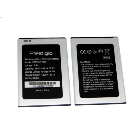 Батарея Prestigio psp5518 Muze X5 Lte 3.8B