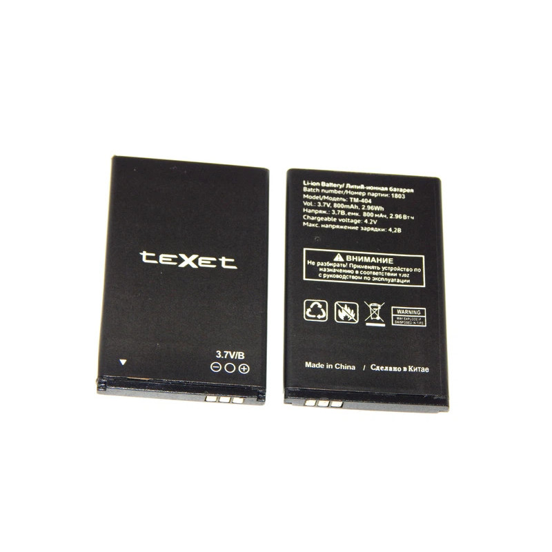 Батарея Texet TM-404 800mah 3.7B