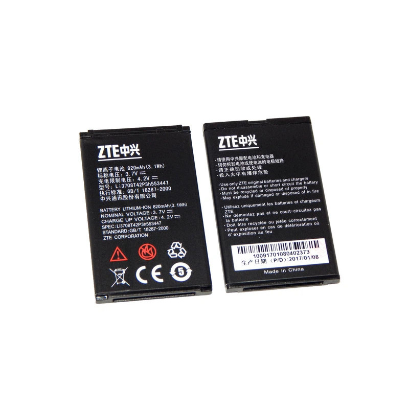 Батарея ZTE Wi-Fi-router C310 C70 C78 C85 C88 E520 Essenze Agent LI3708T42P3H553447 820mah 3.7B Батарея ZTE Wi-Fi-router C310 C70 C78 C85 C88 E520 Essenze Agent LI3708T42P3H553447 820mah 3.7B