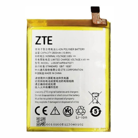 Батарея ZTE Blade A1 C880 AXON Mini B2015 Small Fresh 3 Xiao Xian 3 V8 Mini Li3928T44P8h475371 2800mah 3.85B