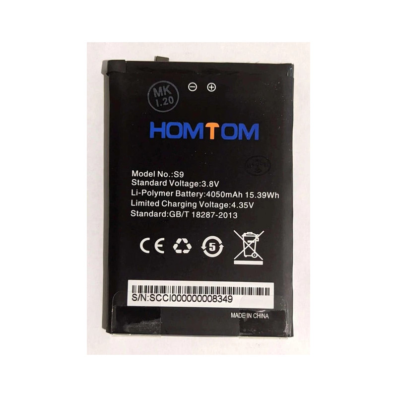 Батарея Homtom H10 3500mah 3.8B