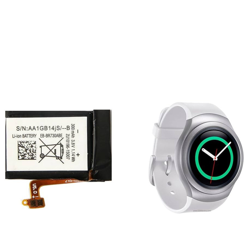 Батарея Samsung Gear S2 3G SM-R730 R600 R730 R735 AA1GB14JS EB-BR730ABE 300mah 3.8B ORIGINAL Батарея Samsung Gear S2 3G SM-R730 R600 R730 R735 AA1GB14JS EB-BR730ABE 300mah 3.8B ORIGINAL