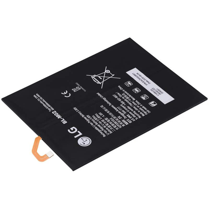 Батарея LG G Pad 5 LM-T605 BL-M02 8200mah 3.8B Батарея LG G Pad 5 LM-T605 BL-M02 8200mah 3.8B