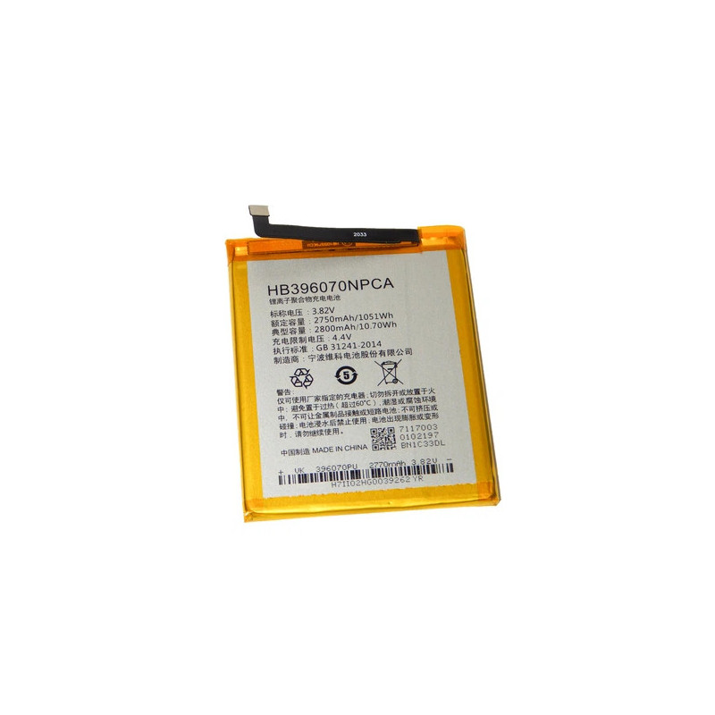 Батарея China Mobile A3s HB396070NPCA 2800mah 3.82B Батарея China Mobile A3s HB396070NPCA 2800mah 3.82B