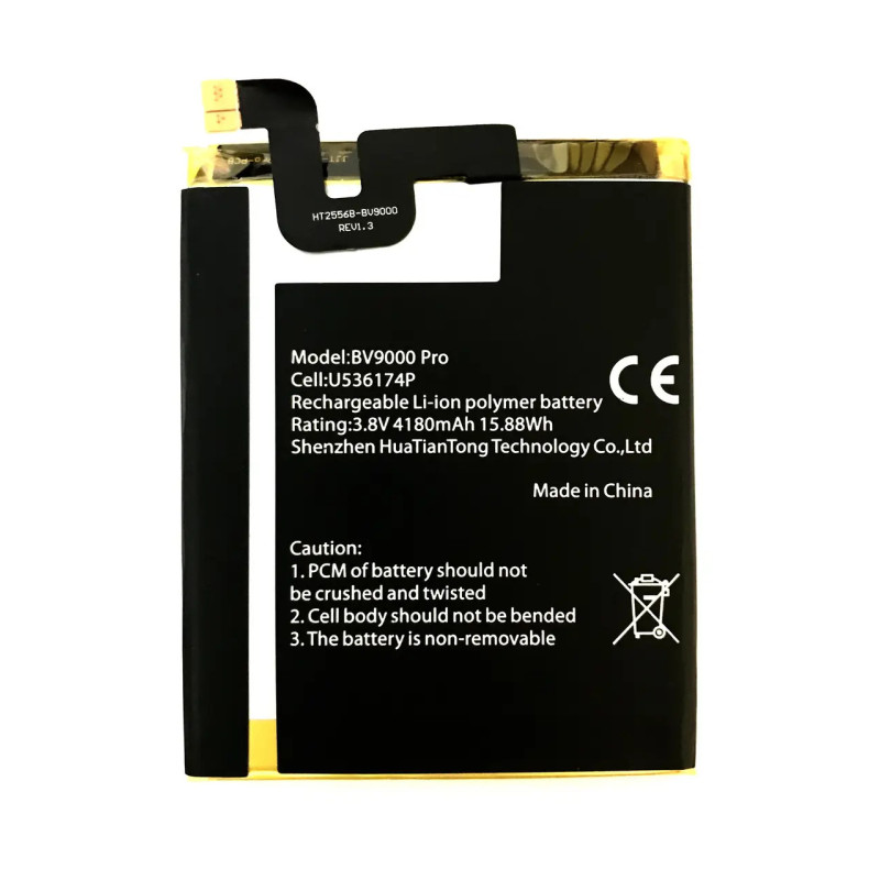 Батарея Blackview BV9000 BV9000 Pro U536174P 4180mah 3.8B Батарея Blackview BV9000 BV9000 Pro U536174P 4180mah 3.8B