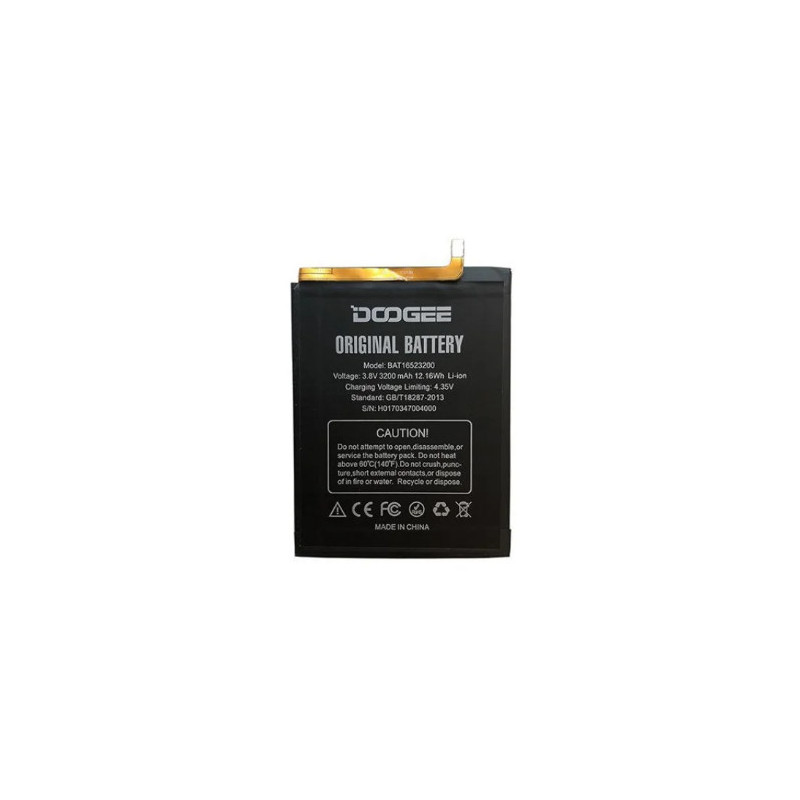 Батарея Doogee HOMTOM Y6 Y6c BAT16523200 3200mah 3.8B
