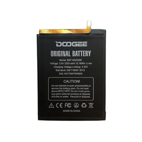 Батарея Doogee HOMTOM Y6 Y6c BAT16523200 3200mah 3.8B