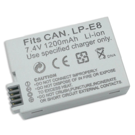 Батарея Canon LP-E8 1500mah 7.4B