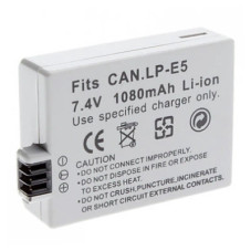 Батарея Canon LP-E5 Original Canon EOS 450D Canon EOS 500D Canon EOS 1000D 1200mah 7.4B