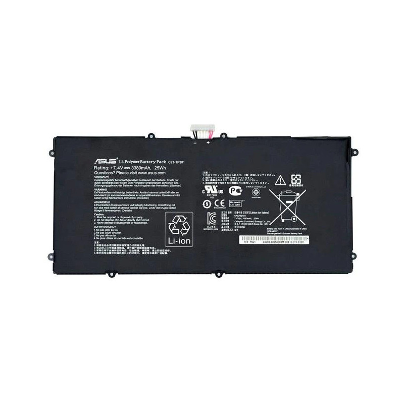Батарея Asus TF201 Eee Pad Transformer Prime TF300T TF700T C21-TF201P C21-TF301 3380B
