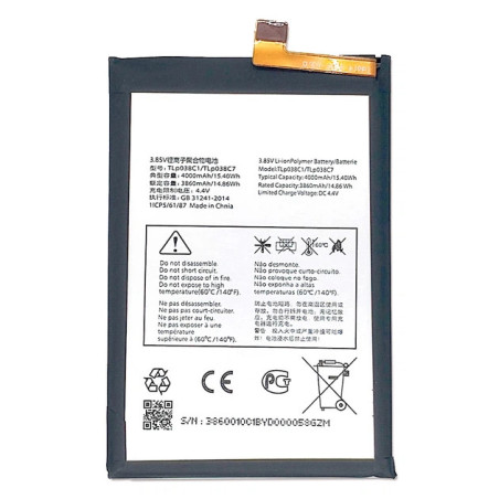 Батарея Alcatel TLp048A1 5000mah 3.85B