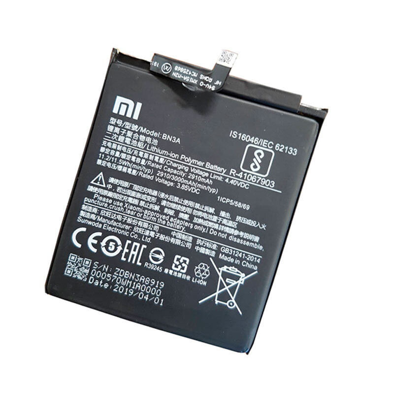 Батарея Xiaomi BN3A Redmi Go 2910mah 3.85B