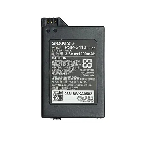 Батарея Sony PSP-S110 PSP2000 PSP3000 PSP3006 S110 1200mah 3.6B Servise Original