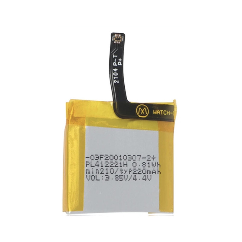 Батарея Amazfit GTS A1913 A1914 PL412221H PL402221GH 220mah 3.85B Батарея Amazfit GTS A1913 A1914 PL412221H PL402221GH 220mah 3.85B