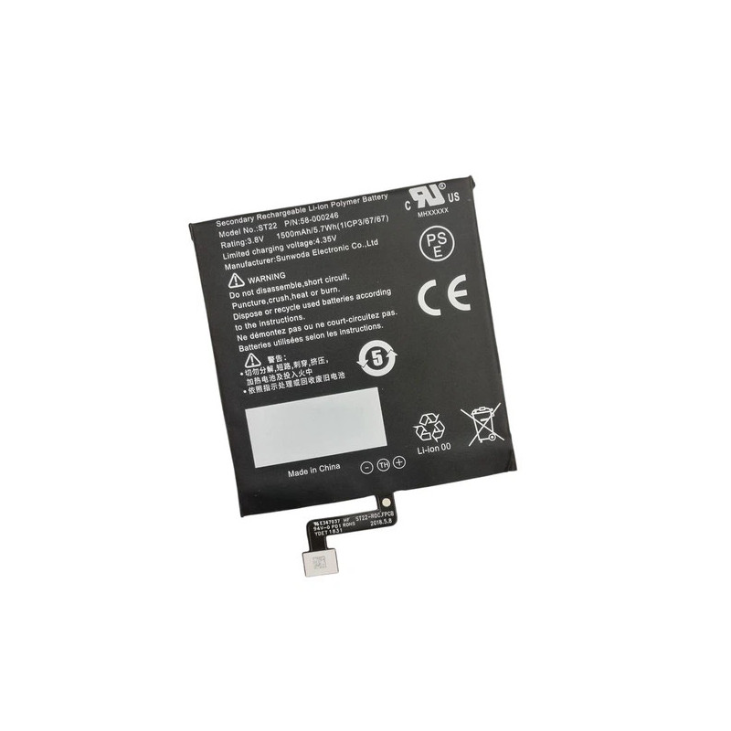 Батарея Amazon Kindle Paperwhite 4 26S1017 ST22 58-000194 58-000246 26S1017 1500mah 3.8B Батарея Amazon Kindle Paperwhite 4 26S1017 ST22 58-000194 58-000246 26S1017 1500mah 3.8B