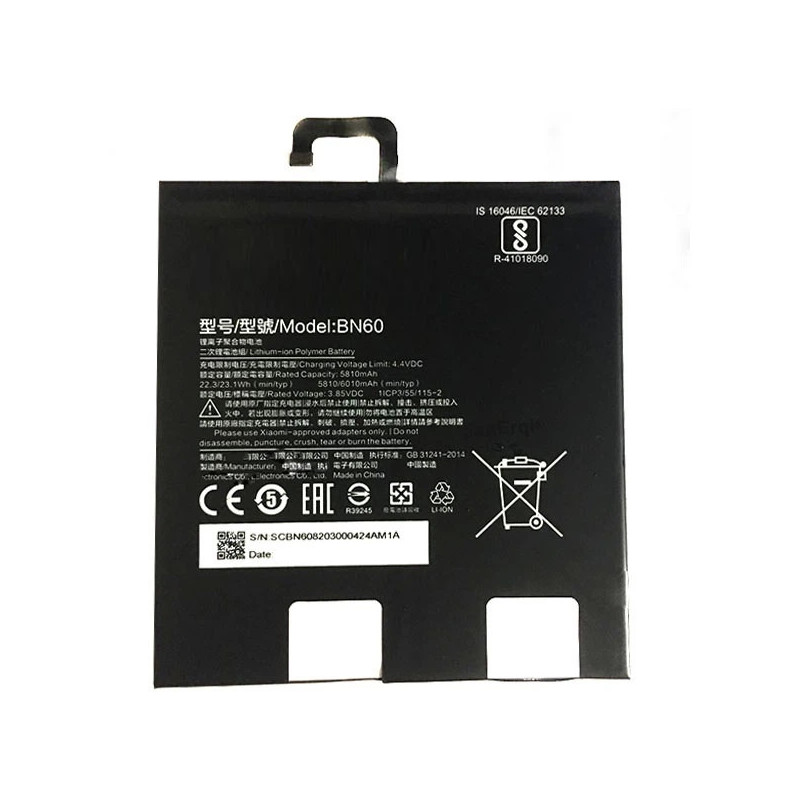 Батарея Xiaomi Mi Pad 4 M1806D9W M1806D9E BN60 6010mah