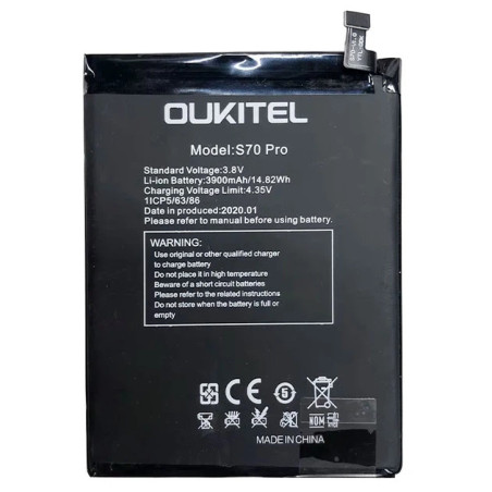 Батарея Oukitel C70 S70 Pro 3900mah 4.35B