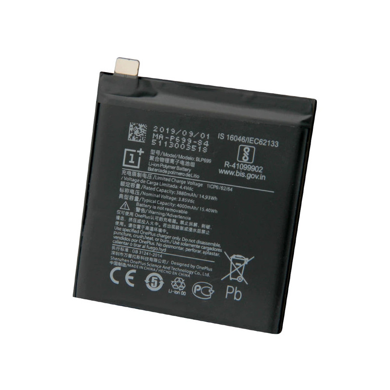 Батарея OnePlus 7 Pro BLP699 4000mah 3.85B Original