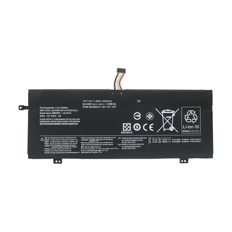 Батарея Lenovo IdeaPad 710S-13 L15M6PC0 L15L4PC0 L15M4PC0 L15S4PC0 6055mah 46Wh 7.6B